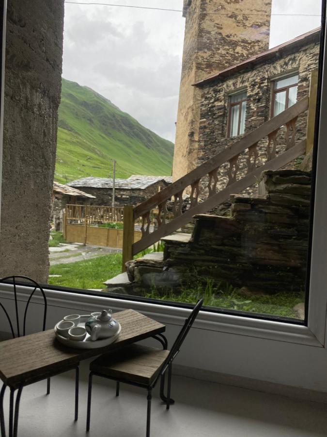 Hotel Nizharadze'S Tower Ushguli Exterior foto